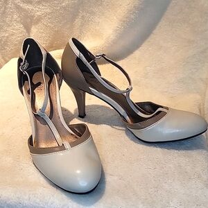 East 5th T-Strap heels